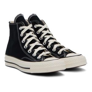 Converse Chuck 70 High Top Sneakers Black 7.5